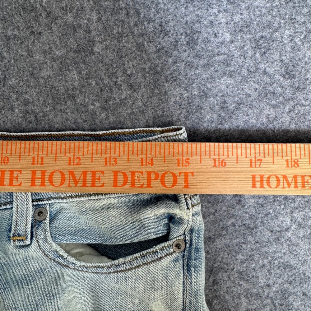 Lucky Brand Lil Maggie Jeans Women 2/26 Light Wash Excellent Low Rise Flare Leg - Picture 8 of 13